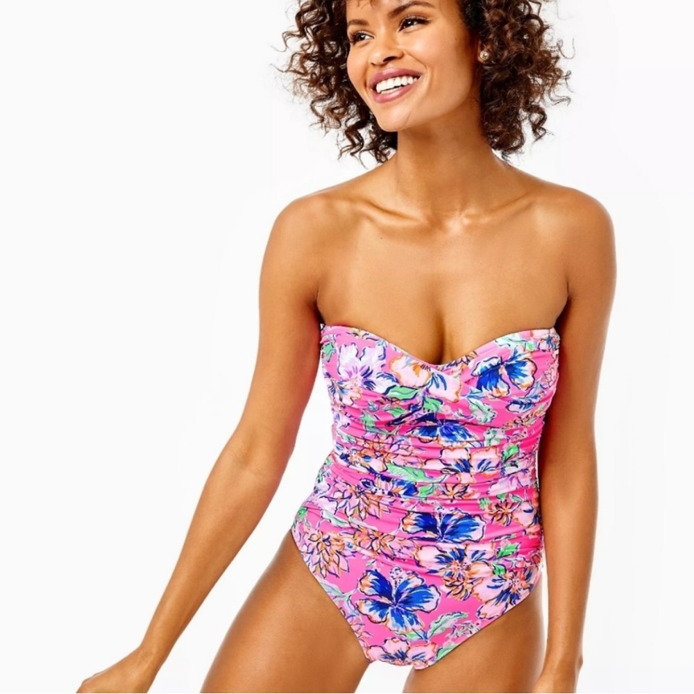 NWT Lilly Pulitzer Flamenco One Piece Swimsuit